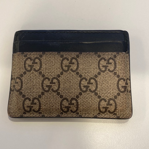 Gucci Tiger Print GG card case - Picture 2 of 3